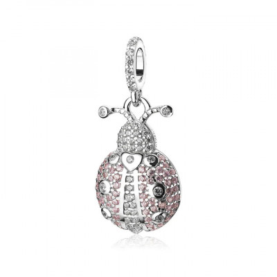 Charm | Encanto Colgante Mariquita Pink
